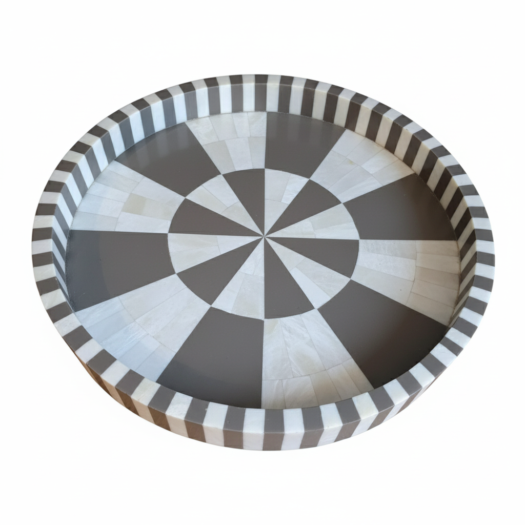Tablett FINLAY rund ⌀ 41 cm