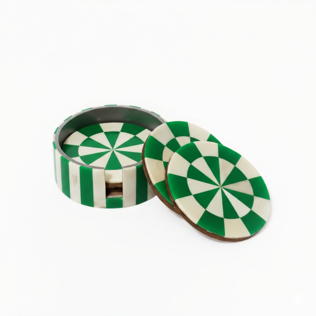 Untersetzer 4er Set FINLAY rund ⌀ 10 cm
