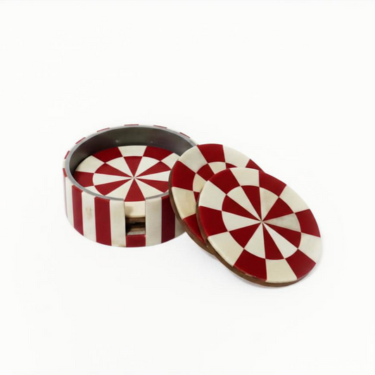 Untersetzer 4er Set FINLAY rund ⌀ 10 cm