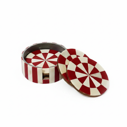 Untersetzer 4er Set FINLAY rund ⌀ 10 cm