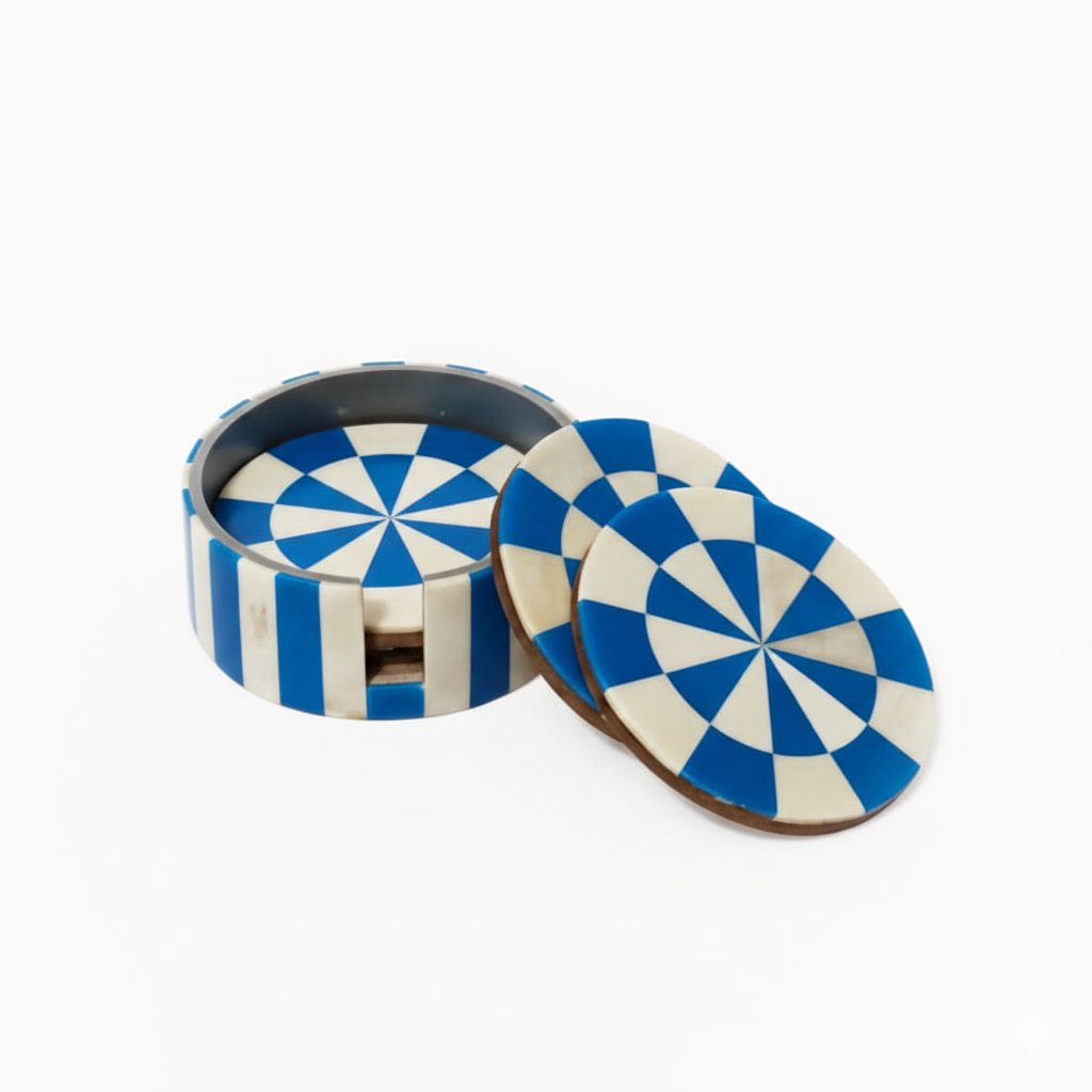 Untersetzer 4er Set FINLAY rund ⌀ 10 cm