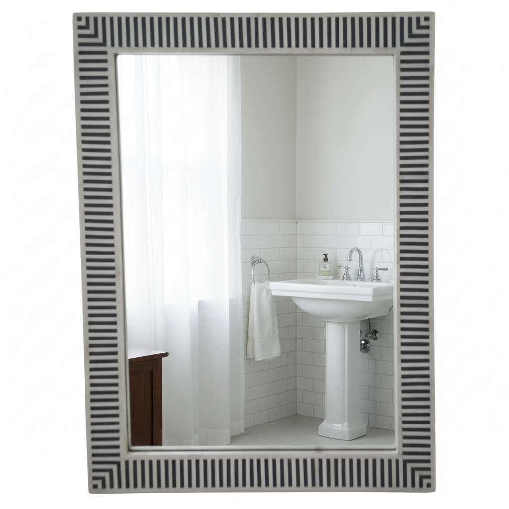 Spiegel RUTH eckig B60 x H80 cm