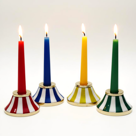 Kerzenhalter MANEGE 4er-Set ⌀ unten 8 cm x ⌀ oben 4 cm x Höhe 7 cm