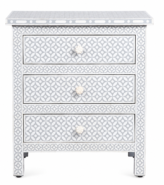 Nachttisch STELLA, 2er Set mit 60 cm Höhe